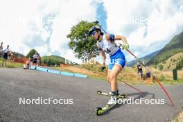 26.08.2023, Brezno-Osrblie, Slovakia (SVK): Dorina Puscariu (ROU) - IBU Summer Biathlon World Championships, sprint junior women, Brezno-Osrblie (SVK). www.nordicfocus.com. © Manzoni/NordicFocus. Every downloaded picture is fee-liable.