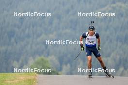 26.08.2023, Brezno-Osrblie, Slovakia (SVK): Denys Nasyko (UKR) - IBU Summer Biathlon World Championships, sprint men, Brezno-Osrblie (SVK). www.nordicfocus.com. © Manzoni/NordicFocus. Every downloaded picture is fee-liable.