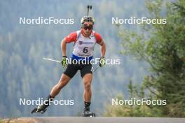 26.08.2023, Brezno-Osrblie, Slovakia (SVK): Wojciech Skorusa (POL) - IBU Summer Biathlon World Championships, sprint men, Brezno-Osrblie (SVK). www.nordicfocus.com. © Manzoni/NordicFocus. Every downloaded picture is fee-liable.