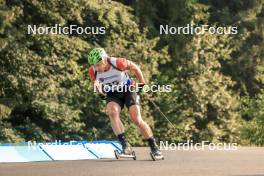 26.08.2023, Brezno-Osrblie, Slovakia (SVK): Maksim Makarov (MDA) - IBU Summer Biathlon World Championships, sprint men, Brezno-Osrblie (SVK). www.nordicfocus.com. © Manzoni/NordicFocus. Every downloaded picture is fee-liable.