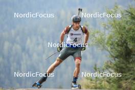 26.08.2023, Brezno-Osrblie, Slovakia (SVK): Tomas Kaukenas (LTU) - IBU Summer Biathlon World Championships, sprint men, Brezno-Osrblie (SVK). www.nordicfocus.com. © Manzoni/NordicFocus. Every downloaded picture is fee-liable.