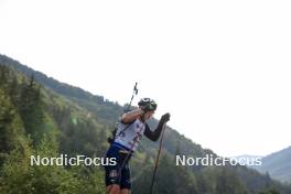 26.08.2023, Brezno-Osrblie, Slovakia (SVK): Bogdan Tsymbal (UKR) - IBU Summer Biathlon World Championships, sprint men, Brezno-Osrblie (SVK). www.nordicfocus.com. © Manzoni/NordicFocus. Every downloaded picture is fee-liable.