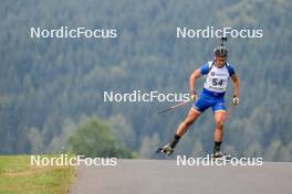 26.08.2023, Brezno-Osrblie, Slovakia (SVK): Cornel Puchianu (ROU) - IBU Summer Biathlon World Championships, sprint men, Brezno-Osrblie (SVK). www.nordicfocus.com. © Manzoni/NordicFocus. Every downloaded picture is fee-liable.