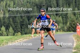26.08.2023, Brezno-Osrblie, Slovakia (SVK): Lea Meszarosova (SVK) - IBU Summer Biathlon World Championships, sprint women, Brezno-Osrblie (SVK). www.nordicfocus.com. © Manzoni/NordicFocus. Every downloaded picture is fee-liable.