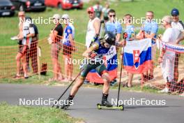 26.08.2023, Brezno-Osrblie, Slovakia (SVK): Natalja Kocergina (LTU) - IBU Summer Biathlon World Championships, sprint women, Brezno-Osrblie (SVK). www.nordicfocus.com. © Manzoni/NordicFocus. Every downloaded picture is fee-liable.