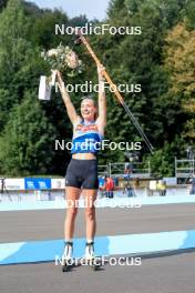 26.08.2023, Brezno-Osrblie, Slovakia (SVK): Ivona Fialkova (SVK) - IBU Summer Biathlon World Championships, sprint women, Brezno-Osrblie (SVK). www.nordicfocus.com. © Manzoni/NordicFocus. Every downloaded picture is fee-liable.