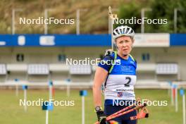 26.08.2023, Brezno-Osrblie, Slovakia (SVK): Yuliia Dzhima (UKR) - IBU Summer Biathlon World Championships, sprint women, Brezno-Osrblie (SVK). www.nordicfocus.com. © Manzoni/NordicFocus. Every downloaded picture is fee-liable.
