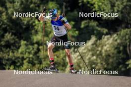25.08.2023, Brezno-Osrblie, Slovakia (SVK): Hans Koellner (GER) - IBU Summer Biathlon World Championships, super sprint men, Brezno-Osrblie (SVK). www.nordicfocus.com. © Manzoni/NordicFocus. Every downloaded picture is fee-liable.