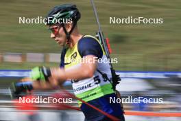 23.08.2023, Brezno-Osrblie, Slovakia (SVK): Bogdan Tsymbal (UKR) - IBU Summer Biathlon World Championships, training, Brezno-Osrblie (SVK). www.nordicfocus.com. © Manzoni/NordicFocus. Every downloaded picture is fee-liable.