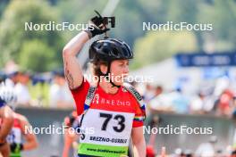 23.08.2023, Brezno-Osrblie, Slovakia (SVK): Jessica Jislova (CZE) - IBU Summer Biathlon World Championships, training, Brezno-Osrblie (SVK). www.nordicfocus.com. © Manzoni/NordicFocus. Every downloaded picture is fee-liable.