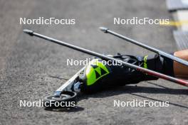 23.08.2023, Brezno-Osrblie, Slovakia (SVK): Event Feature: Fischer boots and Swix poles - IBU Summer Biathlon World Championships, training, Brezno-Osrblie (SVK). www.nordicfocus.com. © Manzoni/NordicFocus. Every downloaded picture is fee-liable.