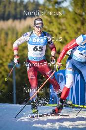 14.02.2023, Oberhof, Germany (GER): David Komatz (AUT) - IBU World Championships Biathlon, individual men, Oberhof (GER). www.nordicfocus.com. © Reichert/NordicFocus. Every downloaded picture is fee-liable.