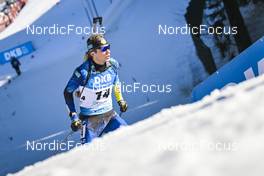 14.02.2023, Oberhof, Germany (GER): Vladislav Kireyev (KAZ) - IBU World Championships Biathlon, individual men, Oberhof (GER). www.nordicfocus.com. © Reichert/NordicFocus. Every downloaded picture is fee-liable.