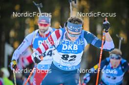 14.02.2023, Oberhof, Germany (GER): Maxime Germain (USA) - IBU World Championships Biathlon, individual men, Oberhof (GER). www.nordicfocus.com. © Reichert/NordicFocus. Every downloaded picture is fee-liable.