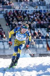 14.02.2023, Oberhof, Germany (GER): Peppe Femling (SWE) - IBU World Championships Biathlon, individual men, Oberhof (GER). www.nordicfocus.com. © Manzoni/NordicFocus. Every downloaded picture is fee-liable.