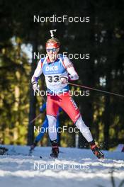 14.02.2023, Oberhof, Germany (GER): Timofei Lapshin (KOR) - IBU World Championships Biathlon, individual men, Oberhof (GER). www.nordicfocus.com. © Reichert/NordicFocus. Every downloaded picture is fee-liable.