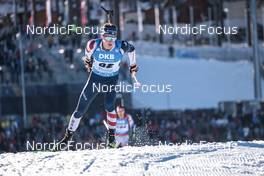 14.02.2023, Oberhof, Germany (GER): Maxime Germain (USA) - IBU World Championships Biathlon, individual men, Oberhof (GER). www.nordicfocus.com. © Manzoni/NordicFocus. Every downloaded picture is fee-liable.