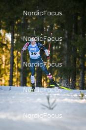 14.02.2023, Oberhof, Germany (GER): Sean Doherty (USA) - IBU World Championships Biathlon, individual men, Oberhof (GER). www.nordicfocus.com. © Reichert/NordicFocus. Every downloaded picture is fee-liable.