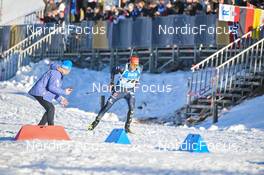 14.02.2023, Oberhof, Germany (GER): Philipp Nawrath (GER) - IBU World Championships Biathlon, individual men, Oberhof (GER). www.nordicfocus.com. © Reichert/NordicFocus. Every downloaded picture is fee-liable.
