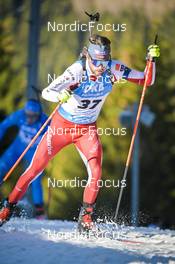 14.02.2023, Oberhof, Germany (GER): Jeremy Finello (SUI) - IBU World Championships Biathlon, individual men, Oberhof (GER). www.nordicfocus.com. © Reichert/NordicFocus. Every downloaded picture is fee-liable.