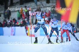 14.02.2023, Oberhof, Germany (GER): Sean Doherty (USA) - IBU World Championships Biathlon, individual men, Oberhof (GER). www.nordicfocus.com. © Reichert/NordicFocus. Every downloaded picture is fee-liable.