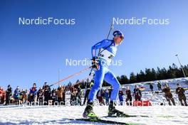 14.02.2023, Oberhof, Germany (GER): Lukas Hofer (ITA) - IBU World Championships Biathlon, individual men, Oberhof (GER). www.nordicfocus.com. © Manzoni/NordicFocus. Every downloaded picture is fee-liable.