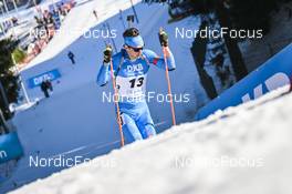 14.02.2023, Oberhof, Germany (GER): Tommaso Giacomel (ITA) - IBU World Championships Biathlon, individual men, Oberhof (GER). www.nordicfocus.com. © Reichert/NordicFocus. Every downloaded picture is fee-liable.
