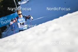 14.02.2023, Oberhof, Germany (GER): Paul Schommer (USA) - IBU World Championships Biathlon, individual men, Oberhof (GER). www.nordicfocus.com. © Reichert/NordicFocus. Every downloaded picture is fee-liable.