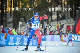 14.02.2023, Oberhof, Germany (GER): Antonin Guigonnat (FRA) - IBU World Championships Biathlon, individual men, Oberhof (GER). www.nordicfocus.com. © Reichert/NordicFocus. Every downloaded picture is fee-liable.