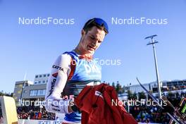 14.02.2023, Oberhof, Germany (GER): Niklas Hartweg (SUI) - IBU World Championships Biathlon, individual men, Oberhof (GER). www.nordicfocus.com. © Manzoni/NordicFocus. Every downloaded picture is fee-liable.