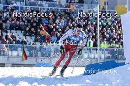 14.02.2023, Oberhof, Germany (GER): Niklas Hartweg (SUI) - IBU World Championships Biathlon, individual men, Oberhof (GER). www.nordicfocus.com. © Manzoni/NordicFocus. Every downloaded picture is fee-liable.