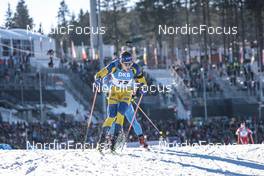 14.02.2023, Oberhof, Germany (GER): Martin Ponsiluoma (SWE) - IBU World Championships Biathlon, individual men, Oberhof (GER). www.nordicfocus.com. © Manzoni/NordicFocus. Every downloaded picture is fee-liable.