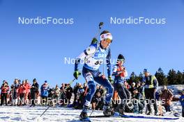 14.02.2023, Oberhof, Germany (GER): Tero Seppala (FIN) - IBU World Championships Biathlon, individual men, Oberhof (GER). www.nordicfocus.com. © Manzoni/NordicFocus. Every downloaded picture is fee-liable.