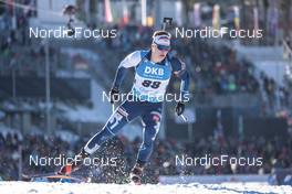 14.02.2023, Oberhof, Germany (GER): Tuomas Harjula (FIN) - IBU World Championships Biathlon, individual men, Oberhof (GER). www.nordicfocus.com. © Manzoni/NordicFocus. Every downloaded picture is fee-liable.