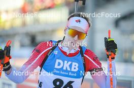 14.02.2023, Oberhof, Germany (GER): Logan Pletz (CAN) - IBU World Championships Biathlon, individual men, Oberhof (GER). www.nordicfocus.com. © Reichert/NordicFocus. Every downloaded picture is fee-liable.