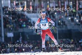 14.02.2023, Oberhof, Germany (GER): Adam Runnalls (CAN) - IBU World Championships Biathlon, individual men, Oberhof (GER). www.nordicfocus.com. © Manzoni/NordicFocus. Every downloaded picture is fee-liable.