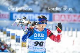 14.02.2023, Oberhof, Germany (GER): Oscar Lombardot (FRA) - IBU World Championships Biathlon, individual men, Oberhof (GER). www.nordicfocus.com. © Reichert/NordicFocus. Every downloaded picture is fee-liable.