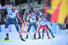 14.02.2023, Oberhof, Germany (GER): Maxime Germain (USA) - IBU World Championships Biathlon, individual men, Oberhof (GER). www.nordicfocus.com. © Reichert/NordicFocus. Every downloaded picture is fee-liable.