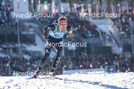 14.02.2023, Oberhof, Germany (GER): David Zobel (GER) - IBU World Championships Biathlon, individual men, Oberhof (GER). www.nordicfocus.com. © Manzoni/NordicFocus. Every downloaded picture is fee-liable.