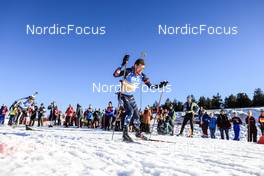 14.02.2023, Oberhof, Germany (GER): Sturla Holm Laegreid (NOR) - IBU World Championships Biathlon, individual men, Oberhof (GER). www.nordicfocus.com. © Manzoni/NordicFocus. Every downloaded picture is fee-liable.