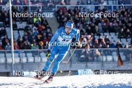 14.02.2023, Oberhof, Germany (GER): Didier Bionaz (ITA) - IBU World Championships Biathlon, individual men, Oberhof (GER). www.nordicfocus.com. © Manzoni/NordicFocus. Every downloaded picture is fee-liable.