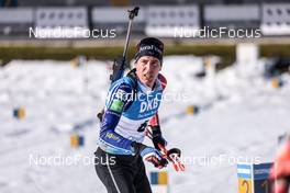 14.02.2023, Oberhof, Germany (GER): Quentin Fillon Maillet (FRA) - IBU World Championships Biathlon, individual men, Oberhof (GER). www.nordicfocus.com. © Manzoni/NordicFocus. Every downloaded picture is fee-liable.