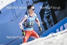 14.02.2023, Oberhof, Germany (GER): Niklas Hartweg (SUI) - IBU World Championships Biathlon, individual men, Oberhof (GER). www.nordicfocus.com. © Reichert/NordicFocus. Every downloaded picture is fee-liable.