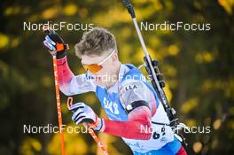 14.02.2023, Oberhof, Germany (GER): Dominic Unterweger (AUT) - IBU World Championships Biathlon, individual men, Oberhof (GER). www.nordicfocus.com. © Reichert/NordicFocus. Every downloaded picture is fee-liable.