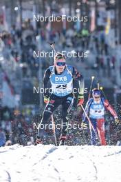 14.02.2023, Oberhof, Germany (GER): Benedikt Doll (GER) - IBU World Championships Biathlon, individual men, Oberhof (GER). www.nordicfocus.com. © Manzoni/NordicFocus. Every downloaded picture is fee-liable.