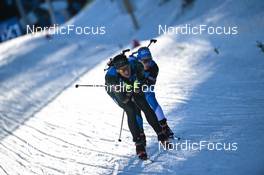 14.02.2023, Oberhof, Germany (GER): Vytautas Strolia (LTU) - IBU World Championships Biathlon, individual men, Oberhof (GER). www.nordicfocus.com. © Reichert/NordicFocus. Every downloaded picture is fee-liable.