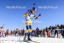 14.02.2023, Oberhof, Germany (GER): Martin Ponsiluoma (SWE) - IBU World Championships Biathlon, individual men, Oberhof (GER). www.nordicfocus.com. © Manzoni/NordicFocus. Every downloaded picture is fee-liable.