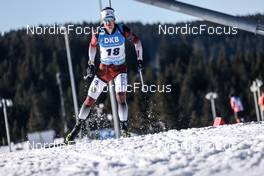 14.02.2023, Oberhof, Germany (GER): Andrejs Rastorgujevs (LAT) - IBU World Championships Biathlon, individual men, Oberhof (GER). www.nordicfocus.com. © Manzoni/NordicFocus. Every downloaded picture is fee-liable.