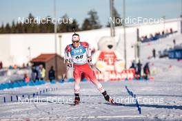 14.02.2023, Oberhof, Germany (GER): Christian Gow (CAN) - IBU World Championships Biathlon, individual men, Oberhof (GER). www.nordicfocus.com. © Manzoni/NordicFocus. Every downloaded picture is fee-liable.