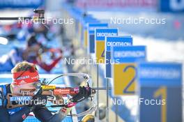 14.02.2023, Oberhof, Germany (GER): Roman Rees (GER) - IBU World Championships Biathlon, individual men, Oberhof (GER). www.nordicfocus.com. © Reichert/NordicFocus. Every downloaded picture is fee-liable.